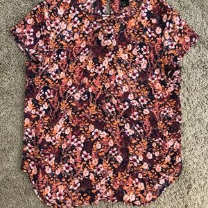 Floral top blouse -size 4